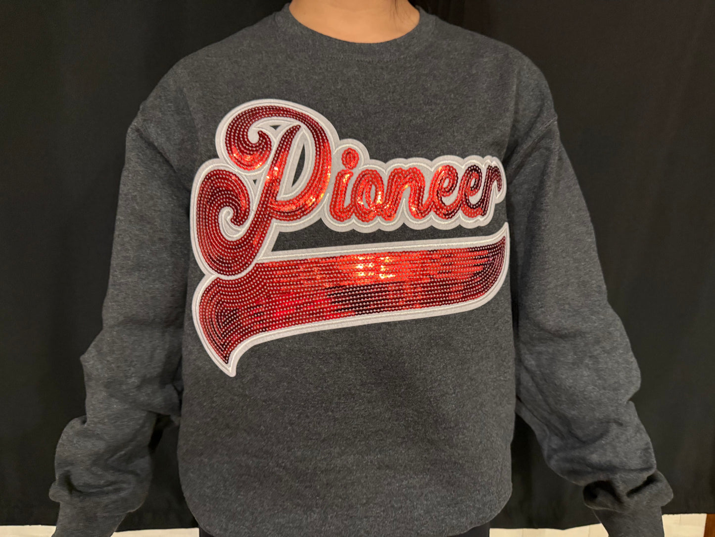 Gray "Pioneer" Sweater