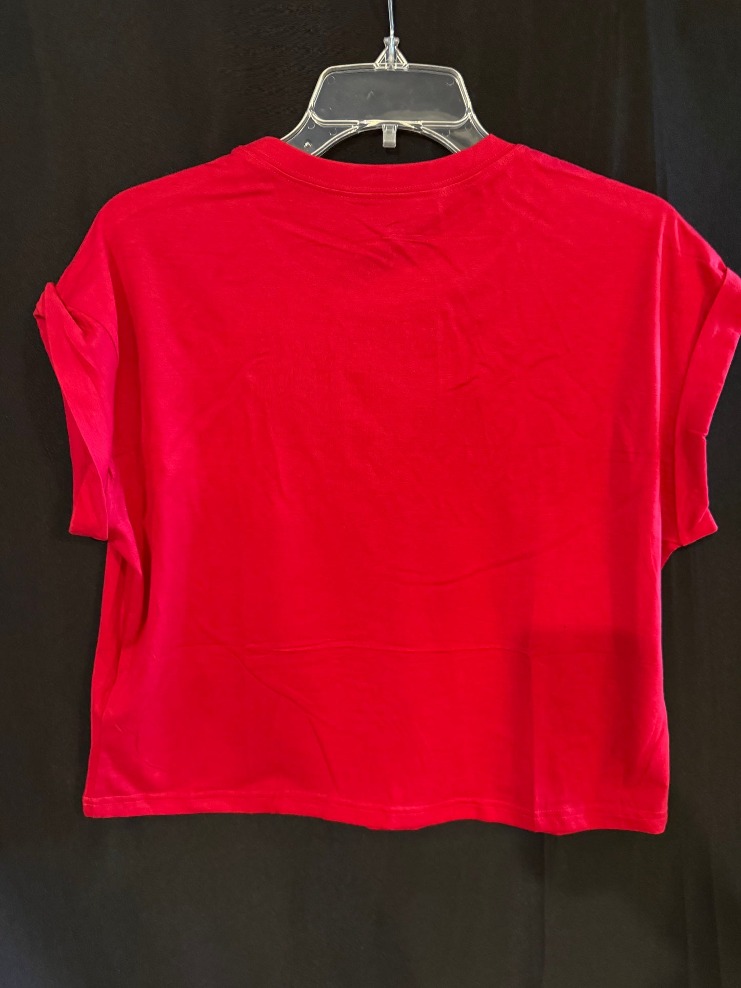 Red Pioneer Crop Top