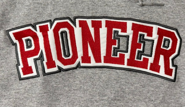 Gray "Pioneer" Hoodie