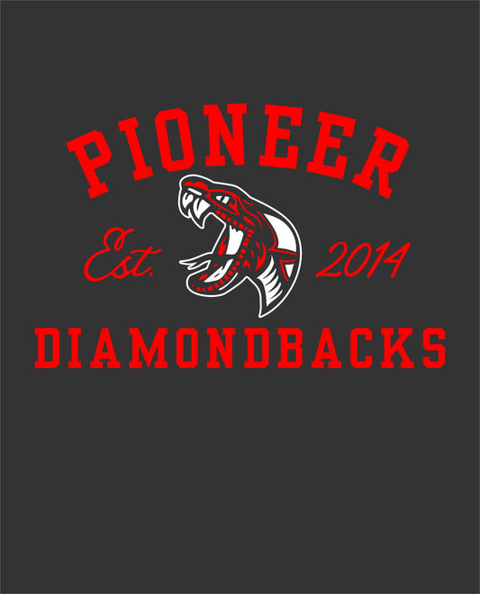 Dark Gray Pioneer Diamondbacks Est 2014