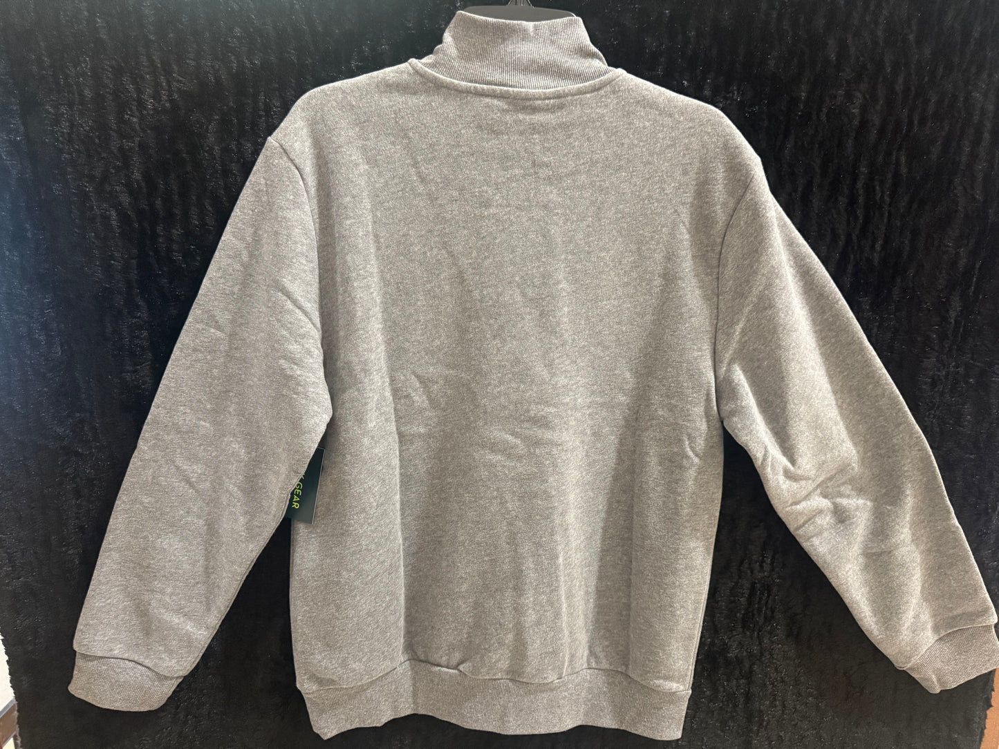 Gray Quarter Zip Sweat- Mens