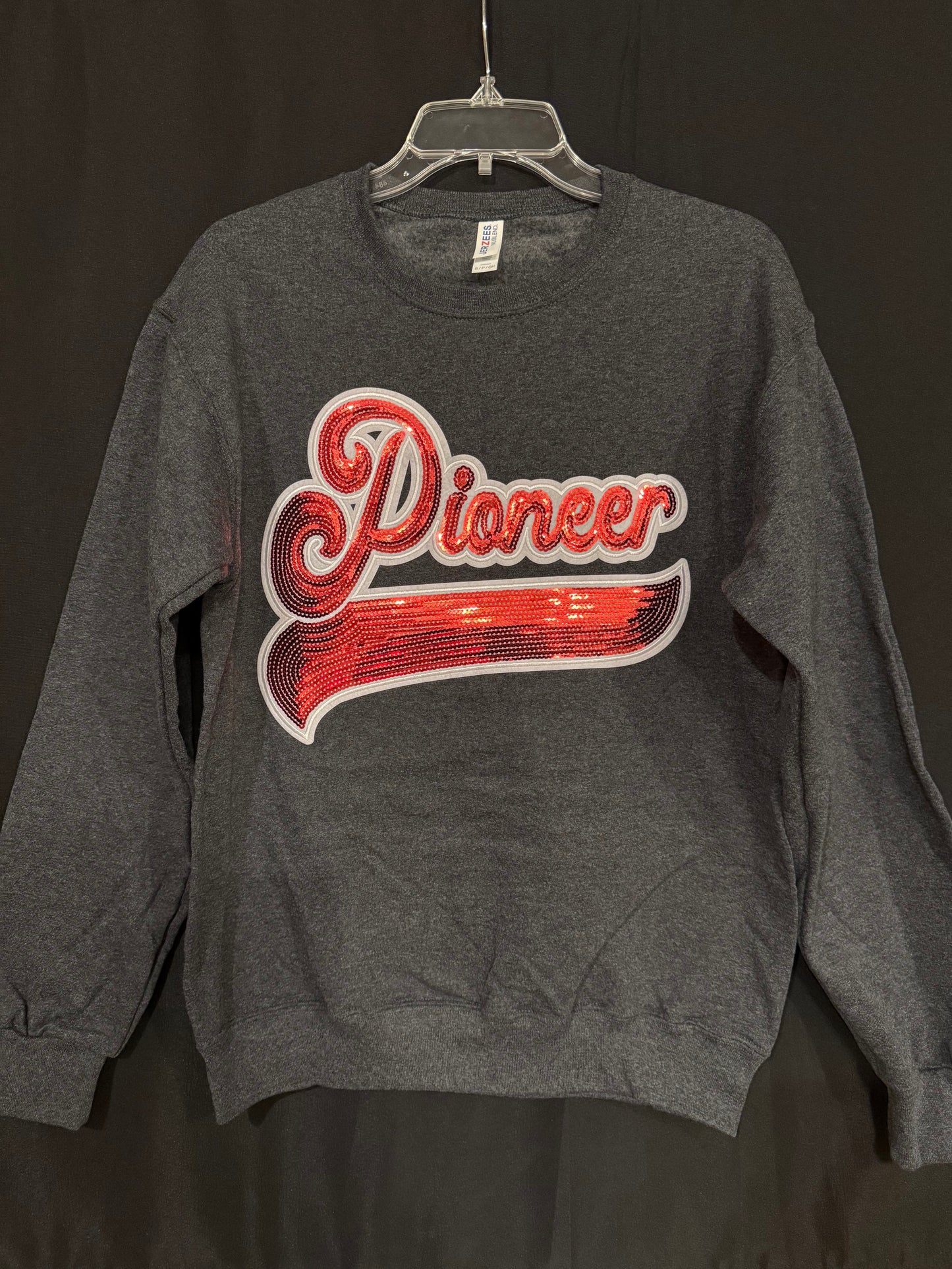 Gray "Pioneer" Sweater