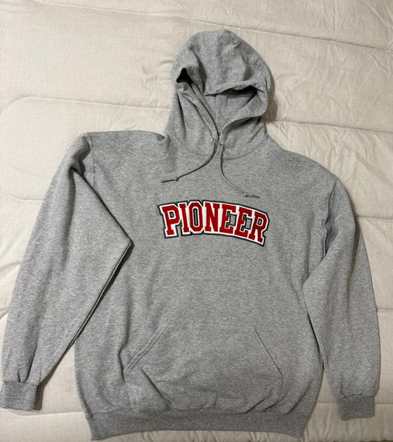 Gray "Pioneer" Hoodie