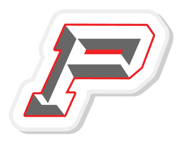Pioneer "P" lanyard pin