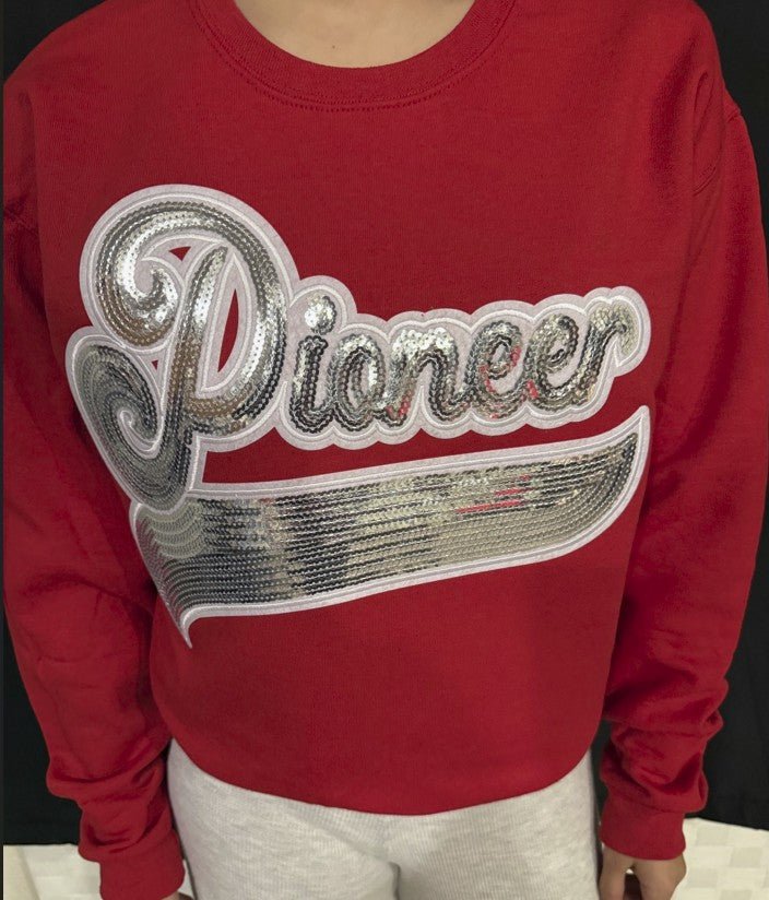 Red "Pioneer" Sweater